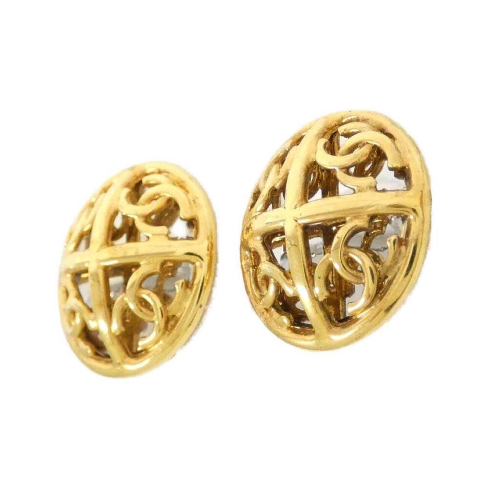 CHANEL Authentic Gold Earrings - Picture 2 of 3